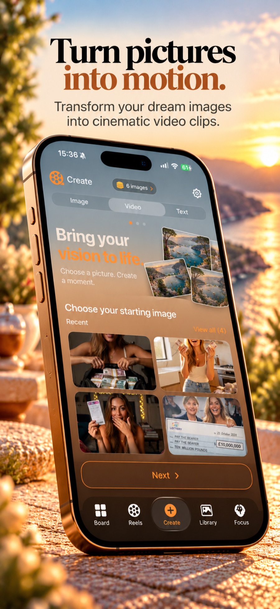 Turn pictures into motion: AI video from your images